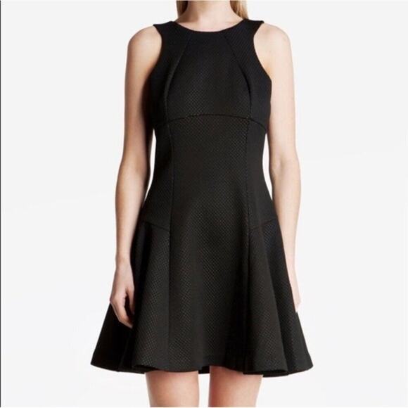 Ted Baker Cidia Skater Skirt Black Flare Sleeveless Dress Size 1 US Size 4 - Picture 13 of 14